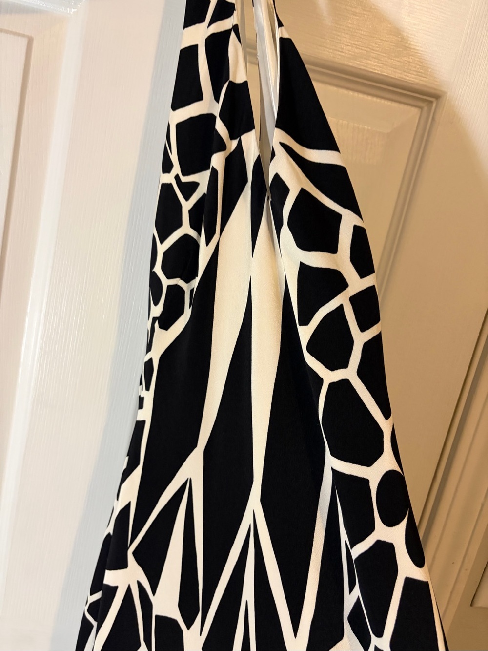 Black and White Geometric Home Accent Throw - Brand